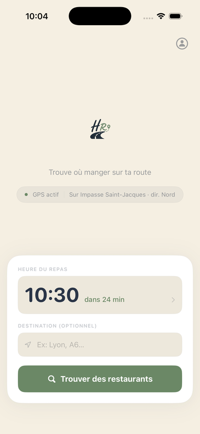 Hungry Road app